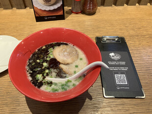 【画像】マリーナベイサンズの一風堂で昼食