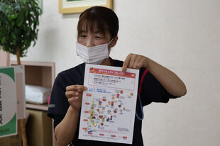 【画像】宮本糖尿病看護特定認定看護師によるミニレクチャー