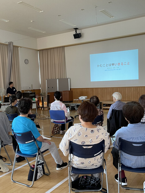 【画像】稲田雅一院長が二口地区で講演しました 【画像】稲田雅一院長が二口地区で講演しました