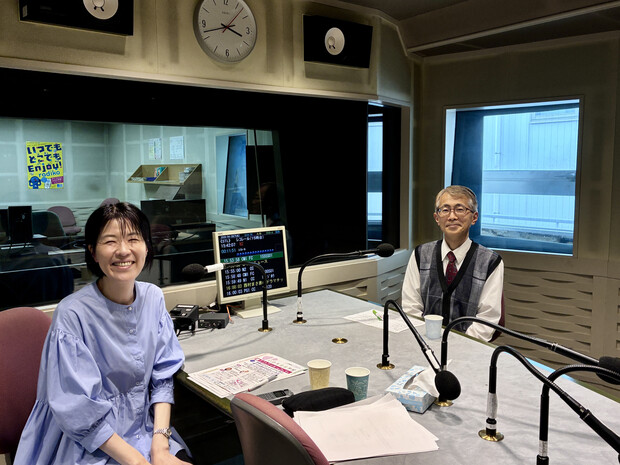 【画像】皮膚科の花川先生がFMとやまのラジオに出演します