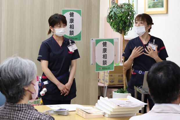 【画像】ふれあい看護体験が開催されました
