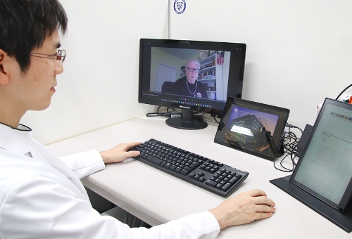 オンライン留学の様子